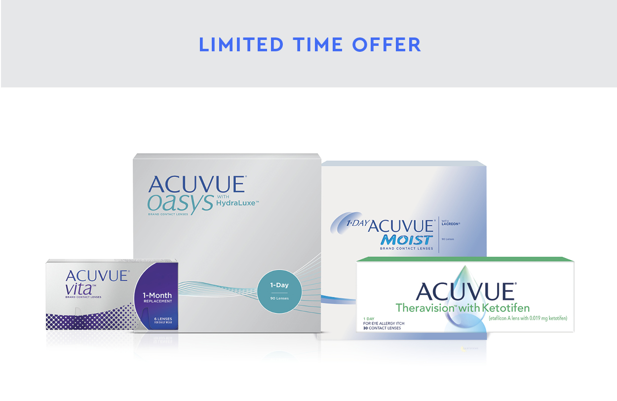 Save now on ACUVUE® Contact Lenses including NEW - ACUVUE® Theravision®  allergy contact lenses, 1-day contacts and more. In-store discounts at all FYidoctors clinic locations.