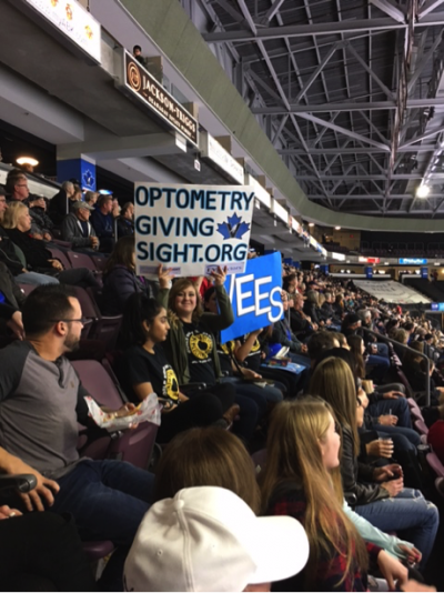 fans in stands